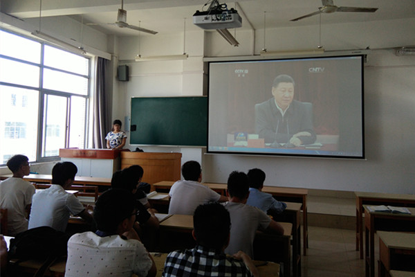 威廉希尔团学组织学习习近平总书记考察中国政法大学重要讲话精神
